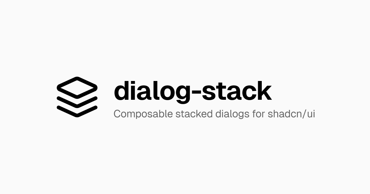 Dialog Stack